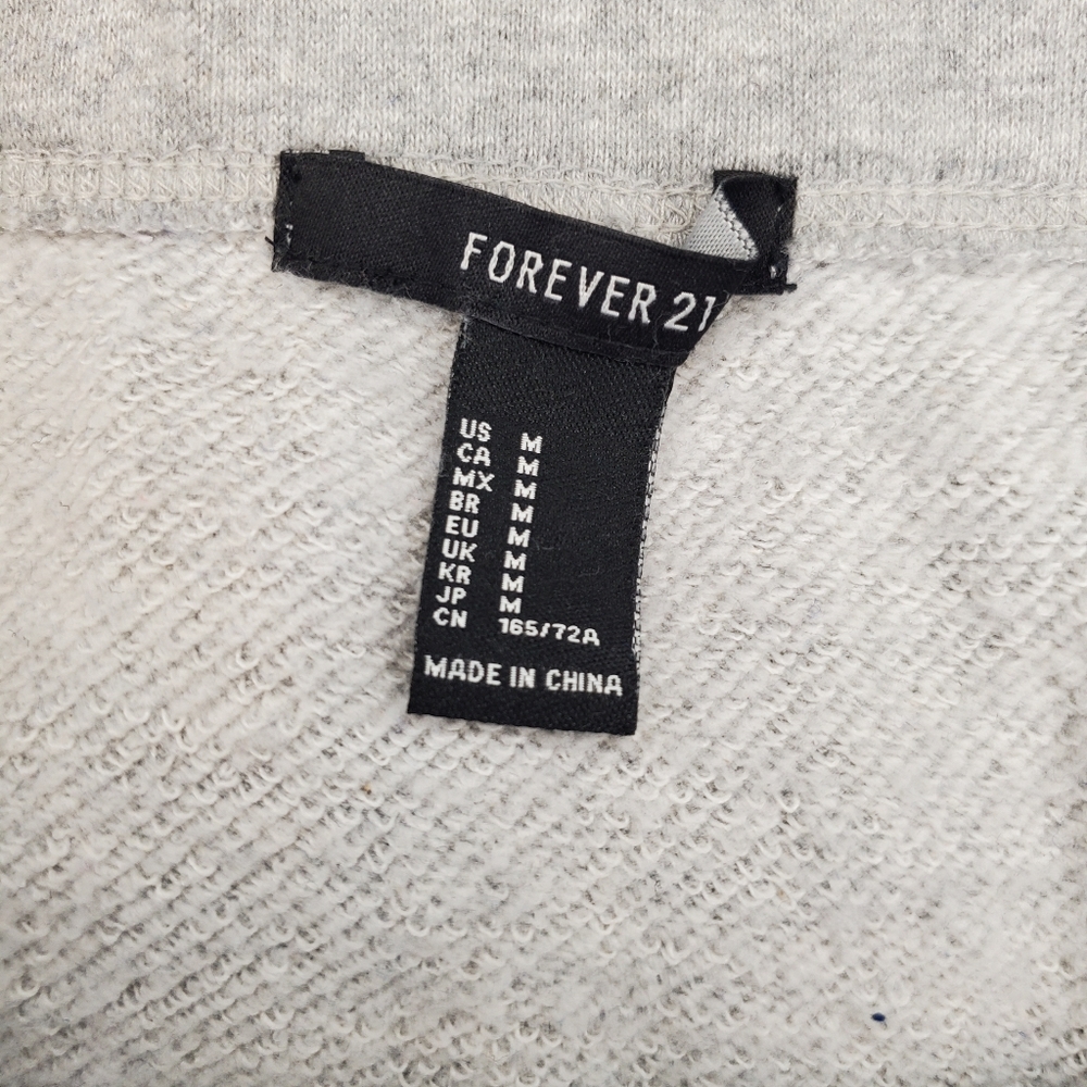 Forever 21 Babe Skirt, Gray, Medium - Picture 7 of 8